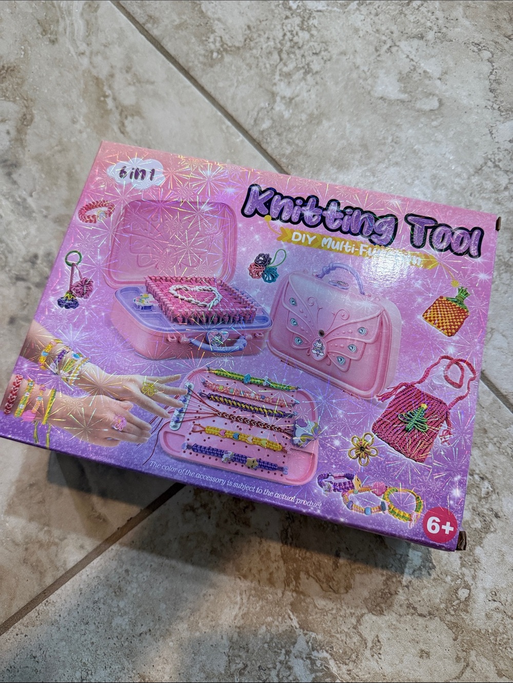 DIY Knitting Tool Set for Kids